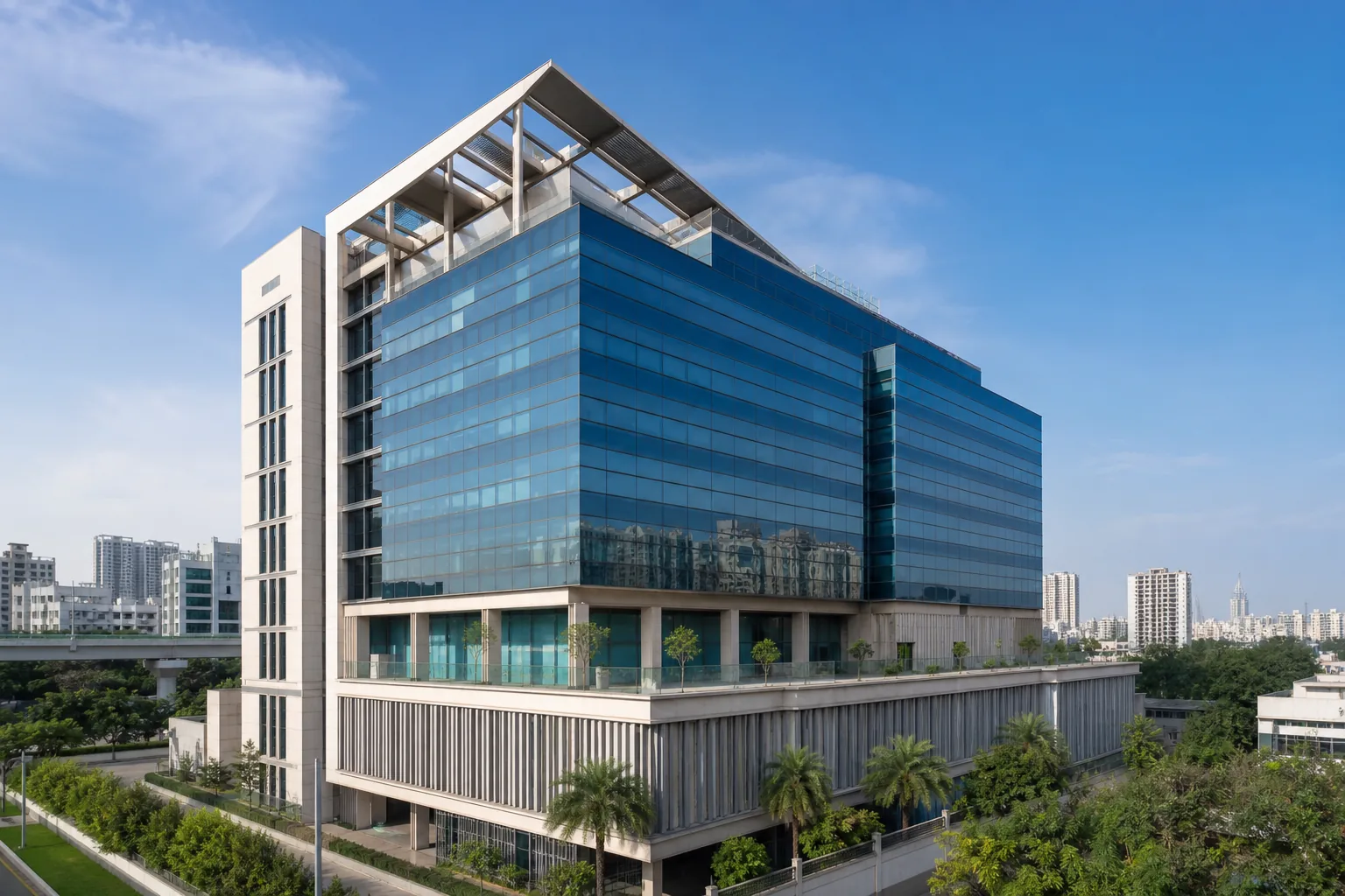 Commercial Façade Render — External 3D Render by Studio Square Foot