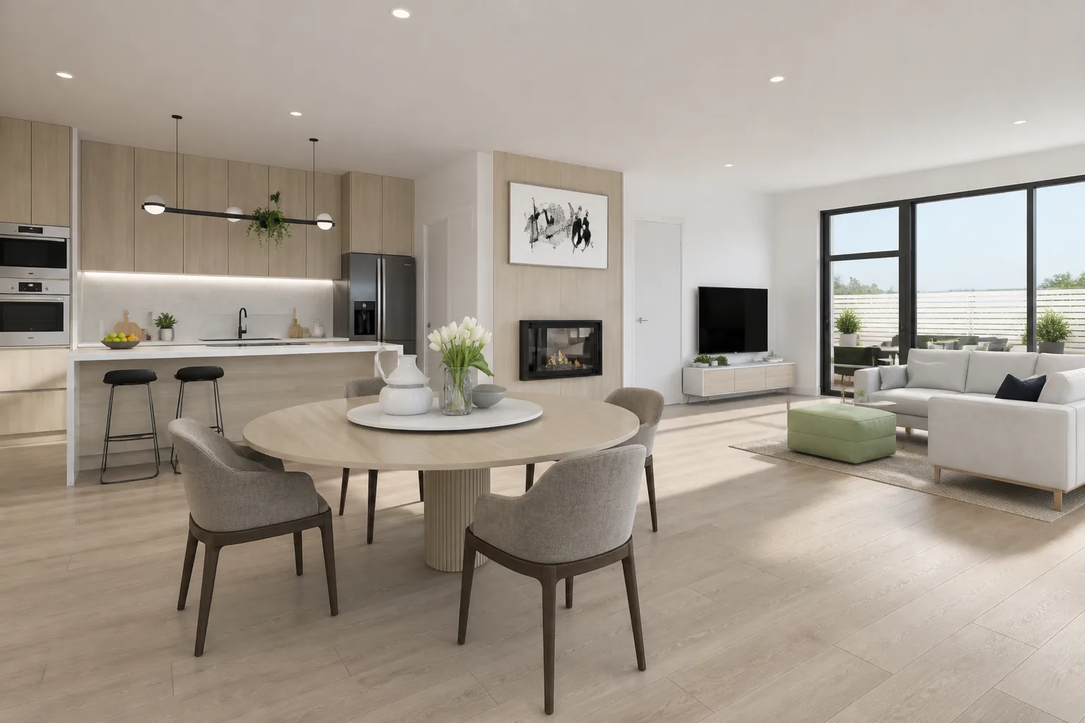 Internal 3D Render — Studio Square Foot